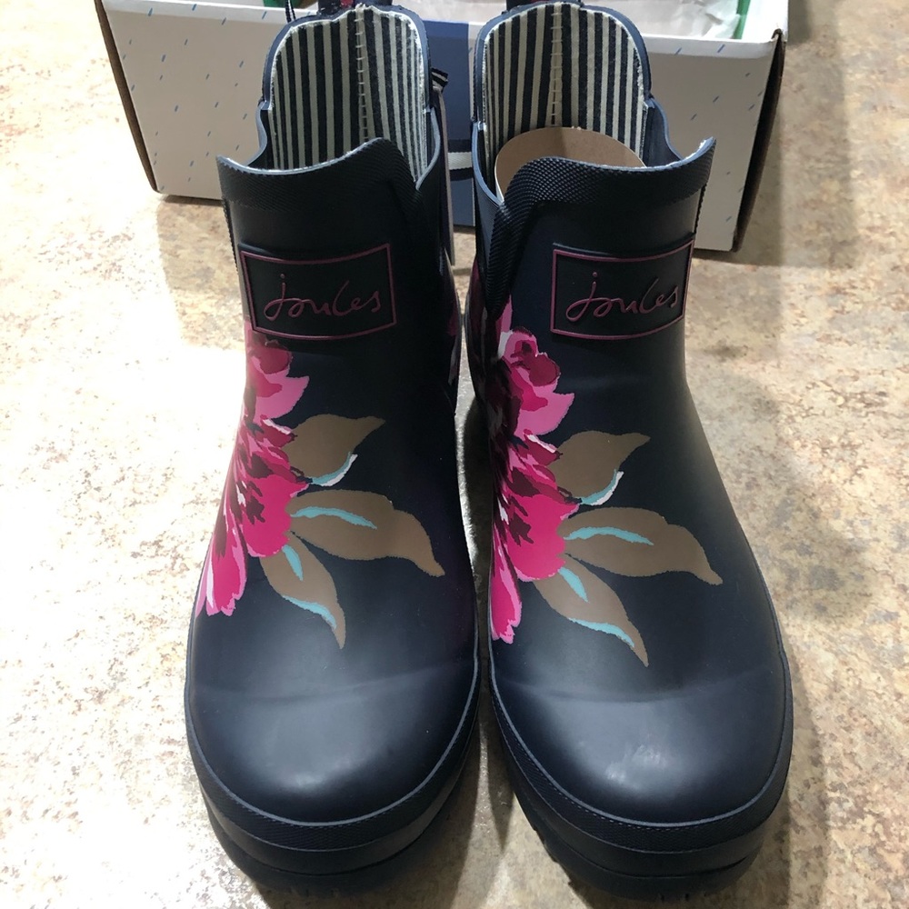 NWT Joules Wellibob women’s short rain boots